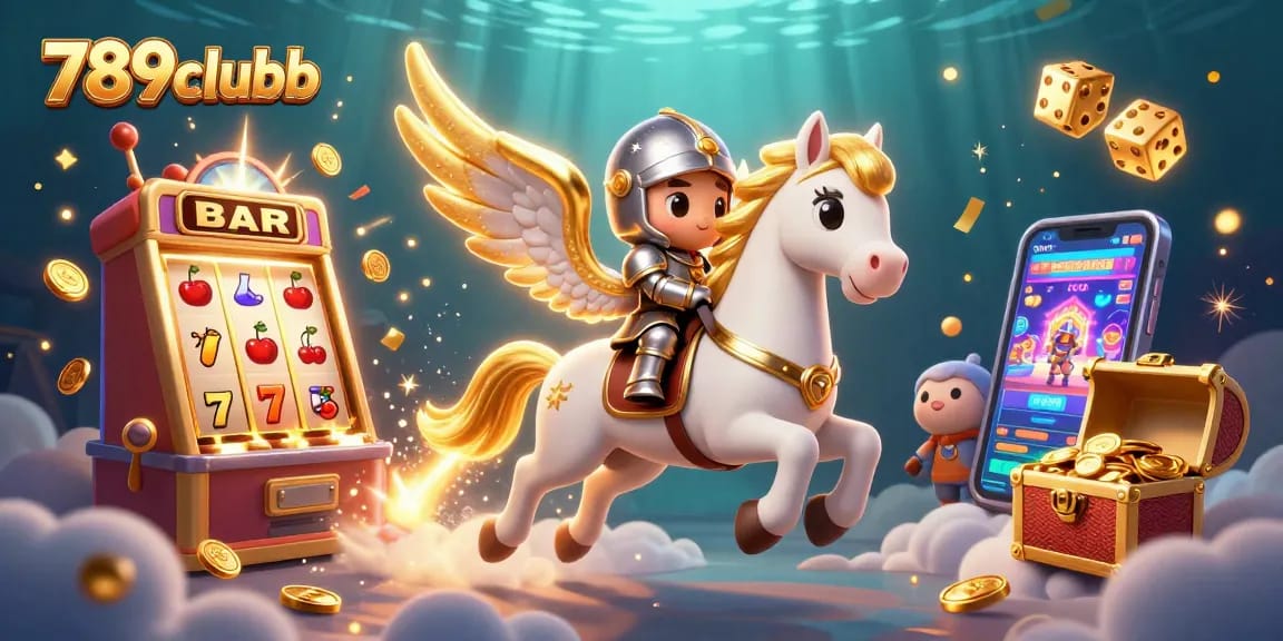Experience a galactic jackpot adventure with 789clubb in a vibrant 3D casino scene.