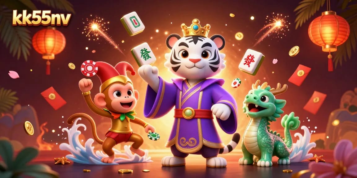 Experience the vibrant dynamics of kk55nv with thrilling casino elements in a captivating scene.