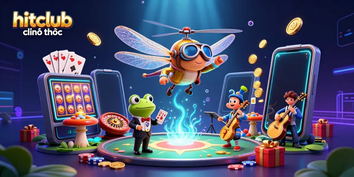 Engage in immersive gameplay at hitclub chính thức featuring vibrant casino scenes and lively characters.