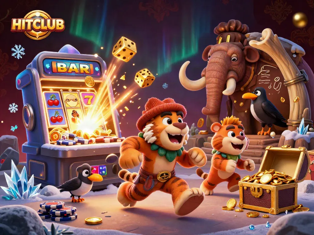 Play exciting games at HITCLUB with lively characters and dynamic casino elements.