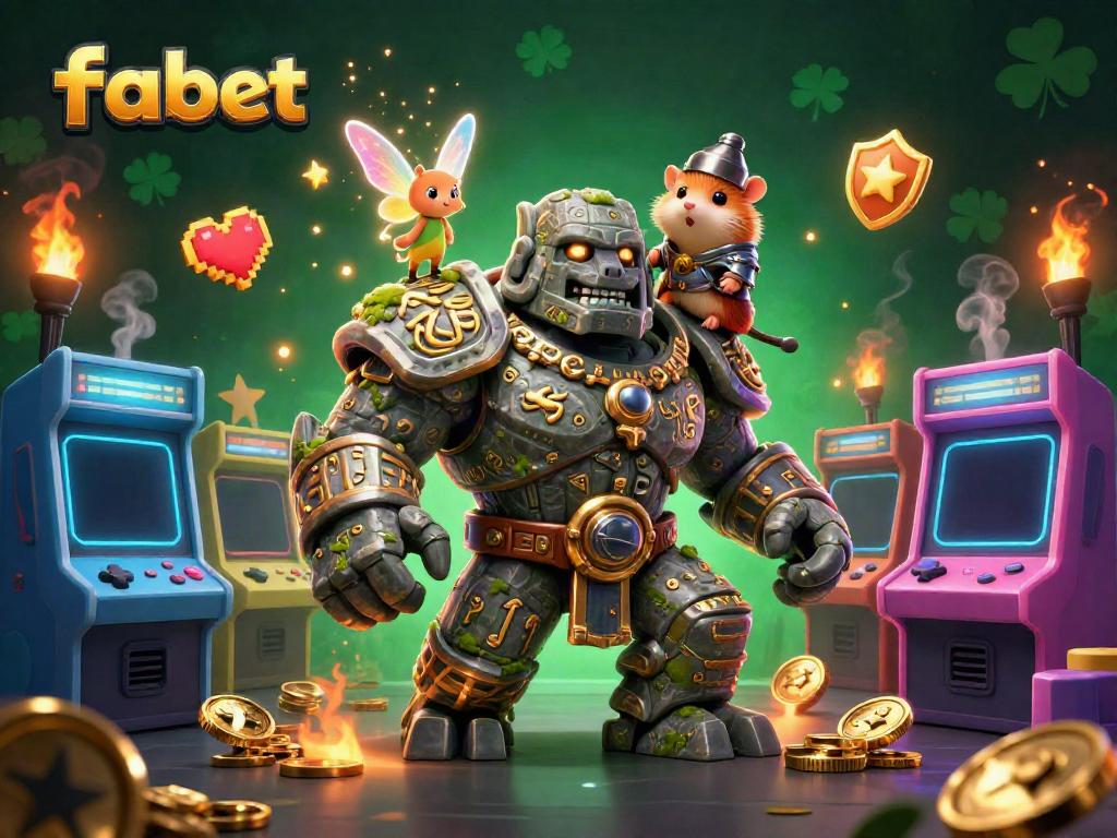 Experience fabet's dynamic gaming world with vibrant characters illustrating a thrilling casino adventure.