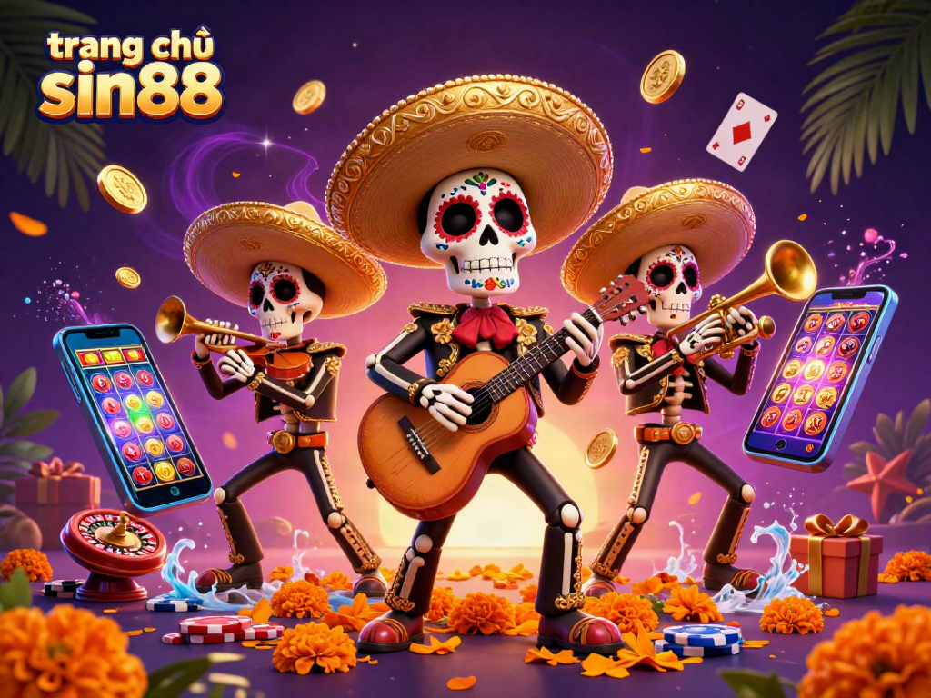 Experience thrilling gameplay at trang chủ sin88 with vibrant casino action featuring colorful slot games and dynamic characters.