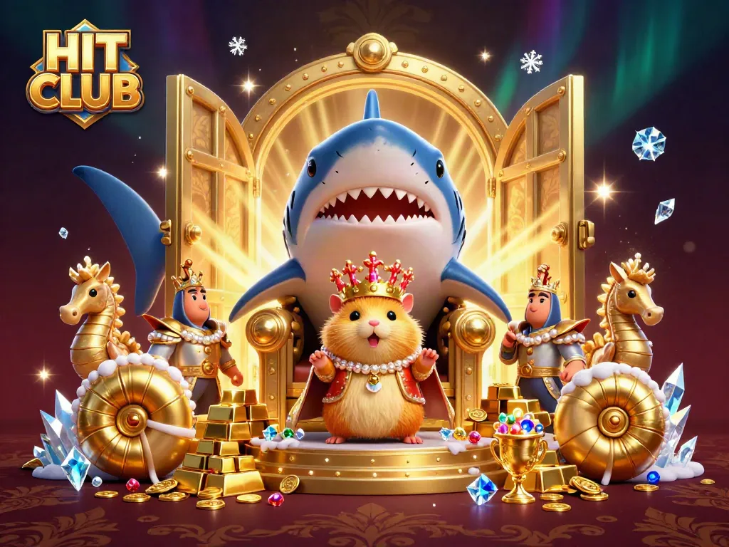 Play top casino games at HIT CLUB while exploring a whimsical underwater kingdom.