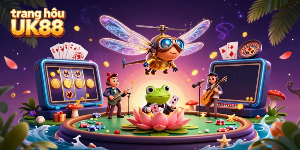 Engage with the thrilling world of trang chủ UK88, featuring colorful slot games and dynamic casino action.