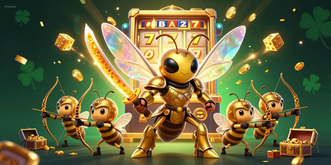 Hitclub's vibrant jackpot scene featuring dynamic slot symbols and lively characters in action.