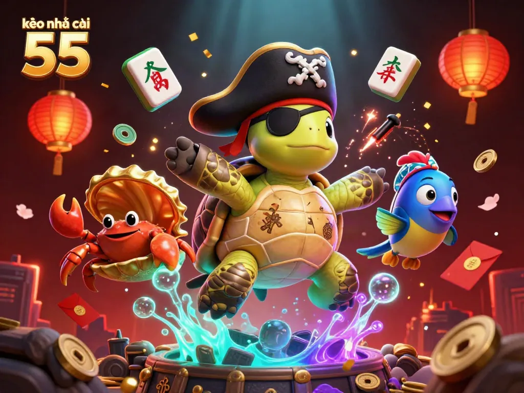 Bet on exciting matches with kèo nhà cái 55 featuring vibrant casino elements.