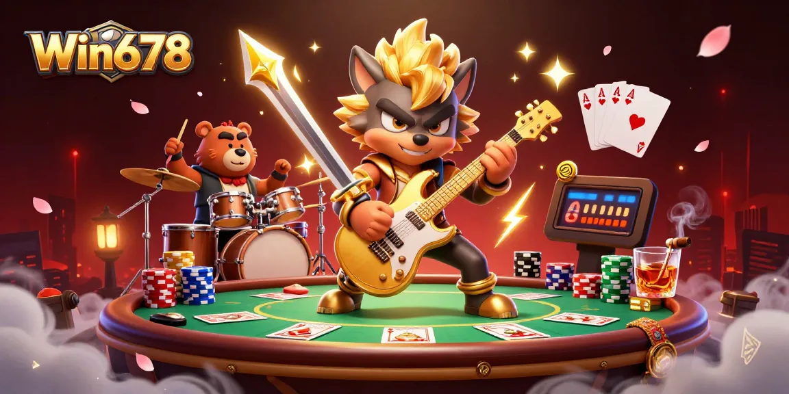 Experience thrilling gaming at Win678 with vibrant 3D action and poker excitement.