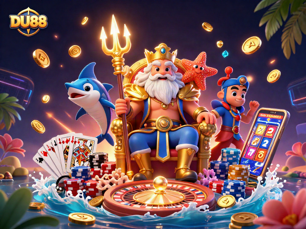 Engage in exciting gameplay at DU88 with vibrant slots, and dazzling casino elements