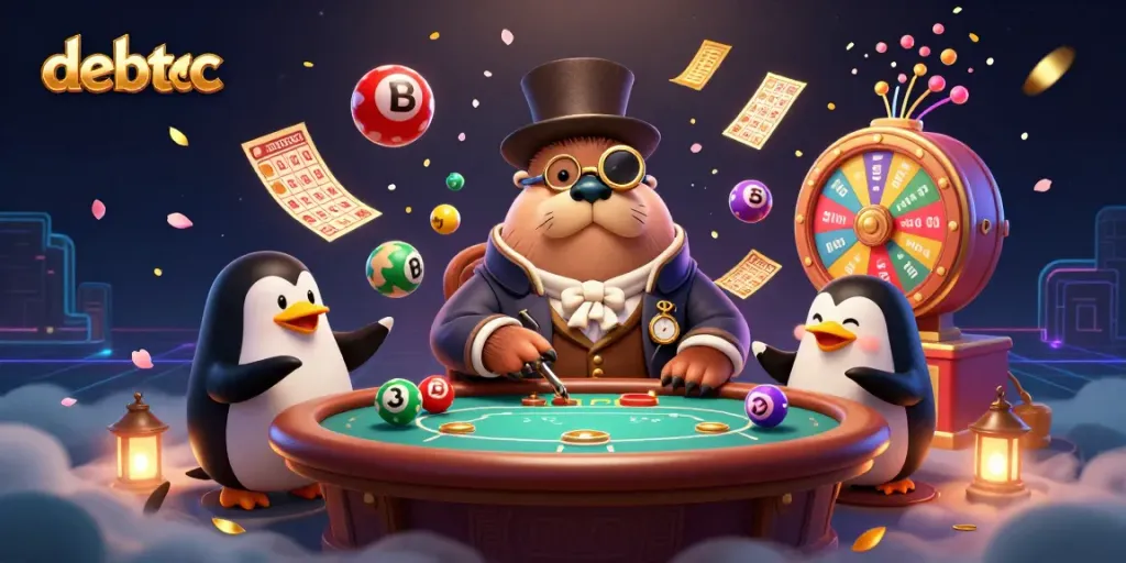 Experience thrilling gameplay at debetc with a whimsical underwater poker scene.