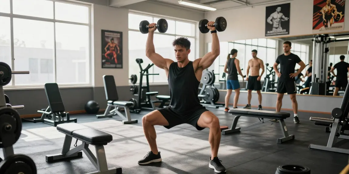 Utinon Steroids Shop mit hochwertigen Fitnessgeräten und trainierenden Athleten.