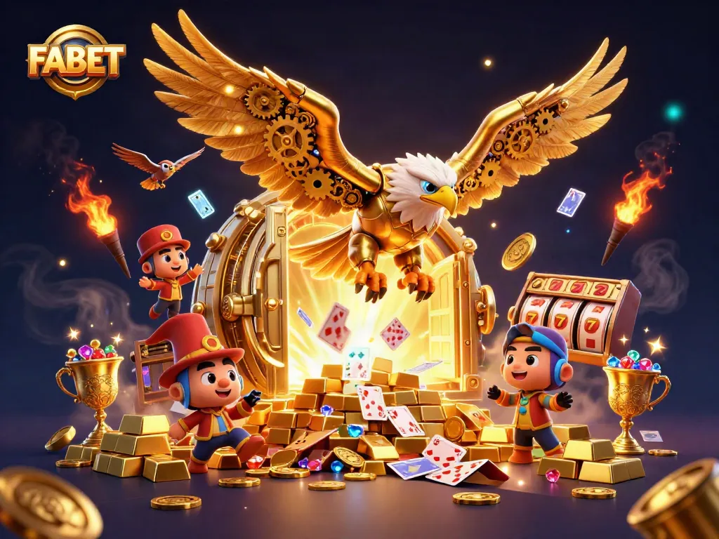 FABET represents a thrilling dive into dynamic gaming with holographic cards and rich casino elements.