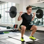 Anabolika Shop Deutschland bietet eine lebendige Fitnessszene und zeigt sportliches Training sowie Langhantelübungen für Muskelwachstum.