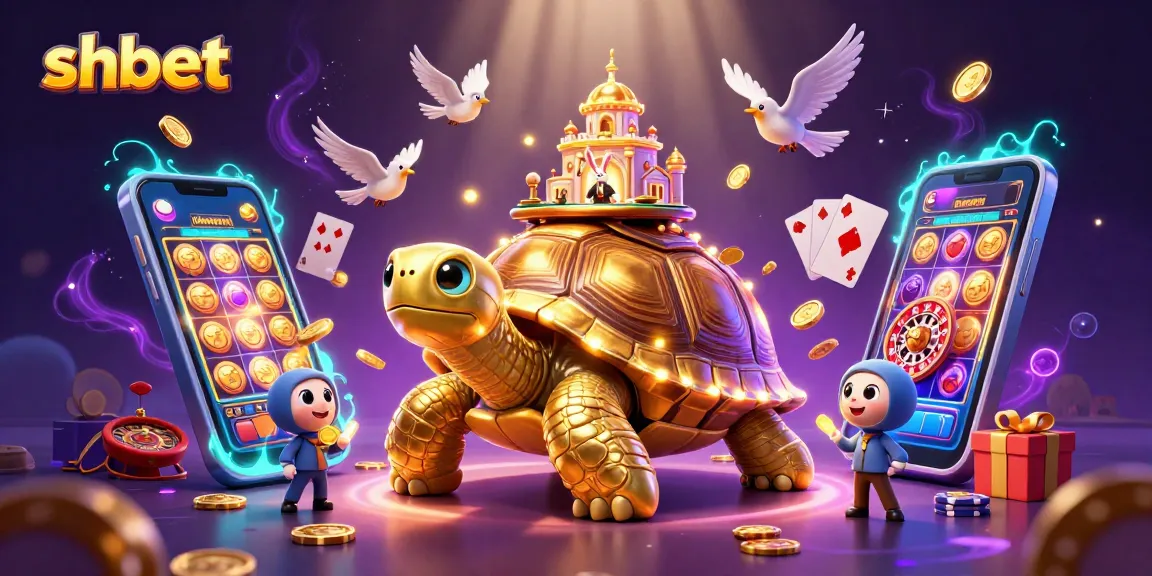 Experience thrilling action with shbet's golden tortoise and exciting casino elements.