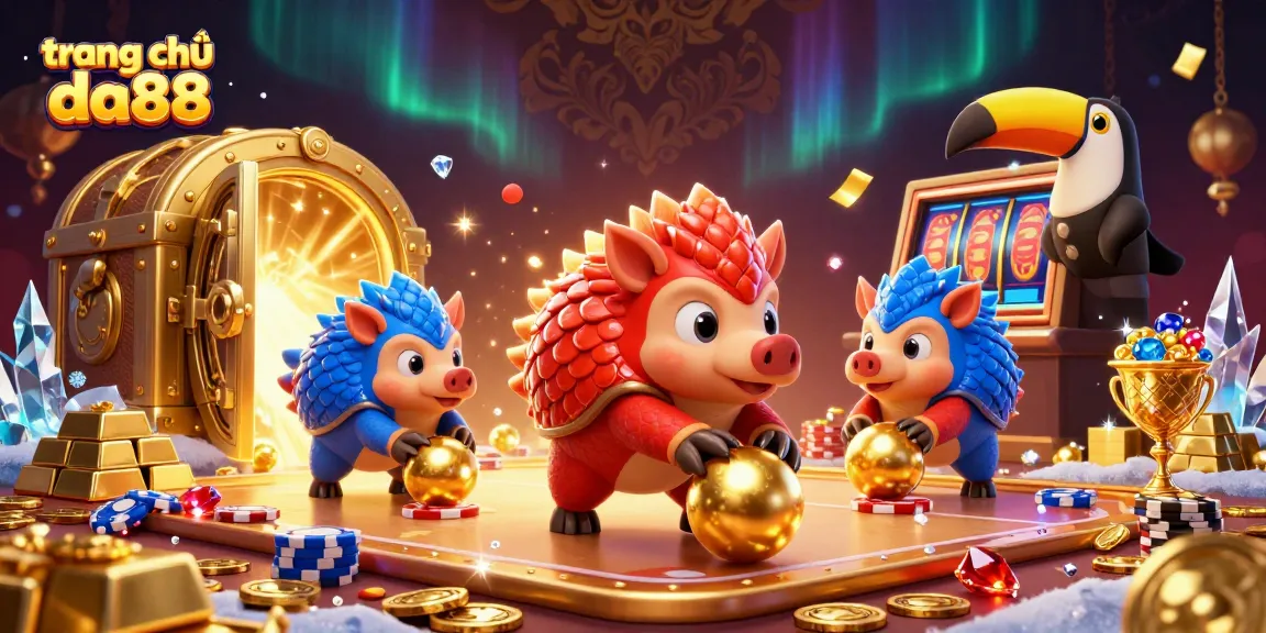 Engage in thrilling gameplay at trang chủ da88 with vibrant pangolins and dynamic casino elements!